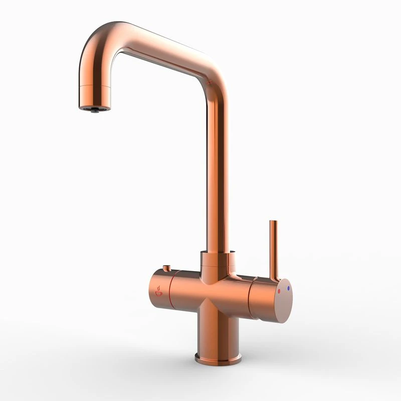 Boiling water tap brushed copper Boiling water tap brushed copper